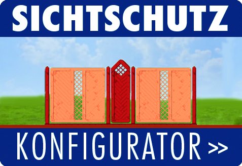 Scheerer Sichtschutz Konfigurator