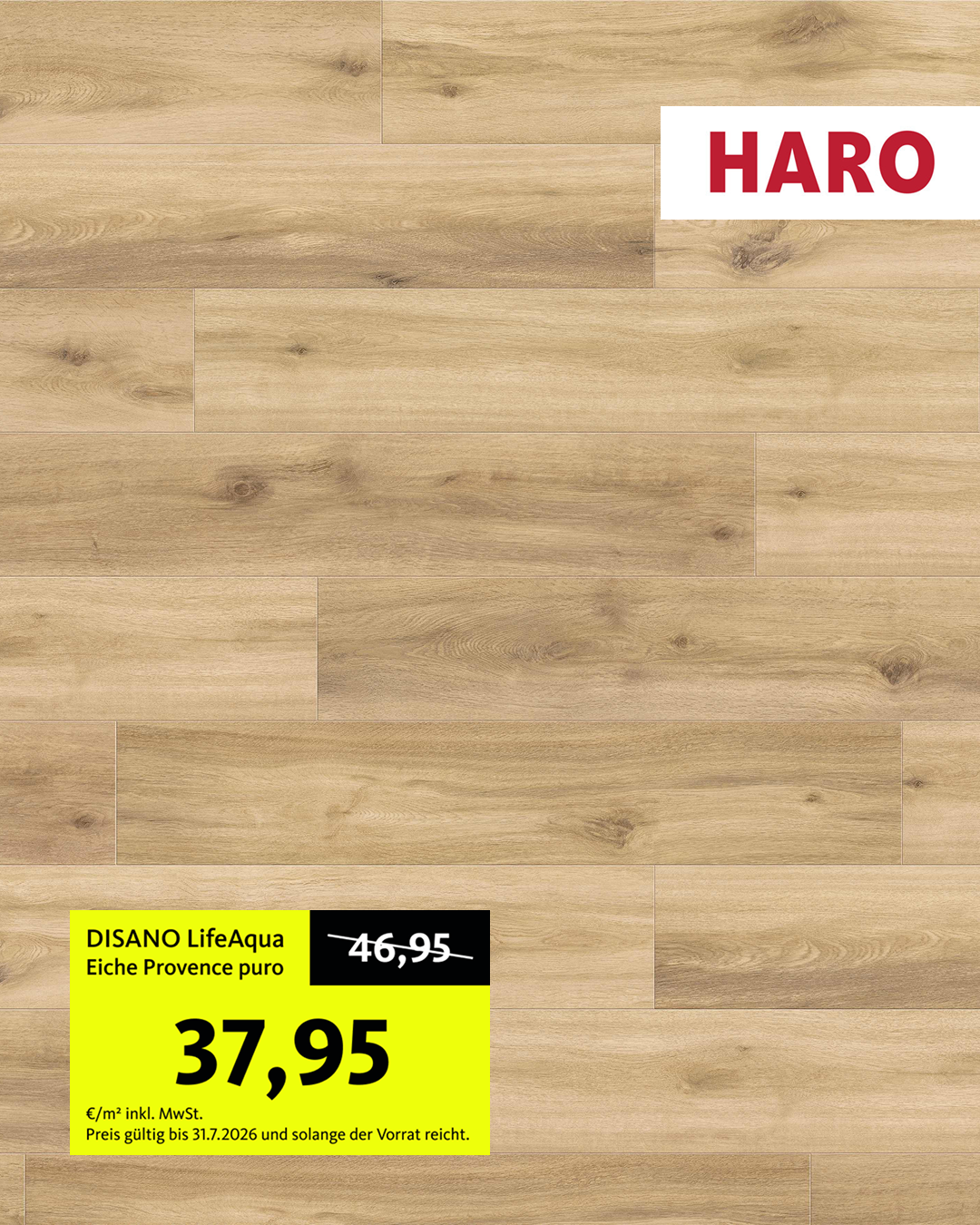 DISANO LifeAqua Eiche Provence puro authentic 